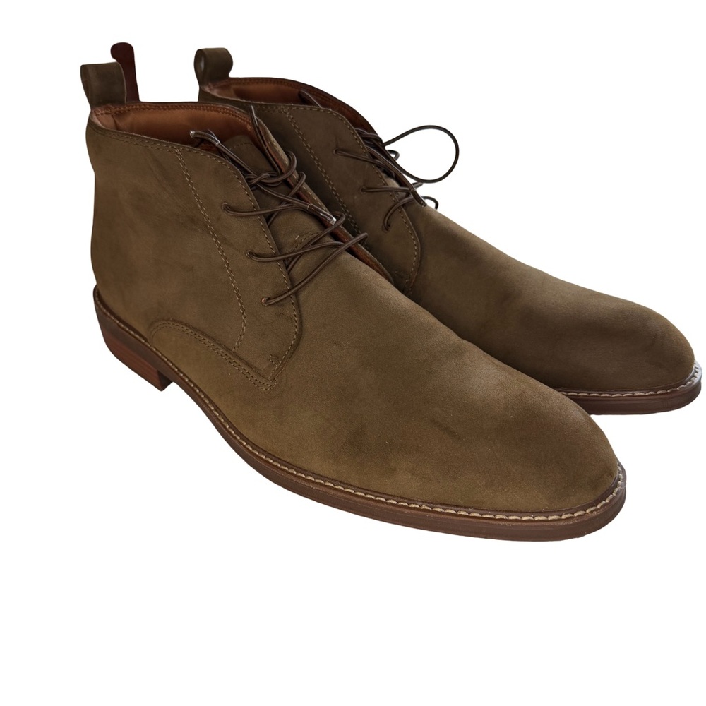Kenneth Cole Reaction Men’s Brown Suede Chukka Boots Size 11